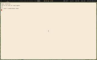 Colossal Cave Adventure, running on Copal