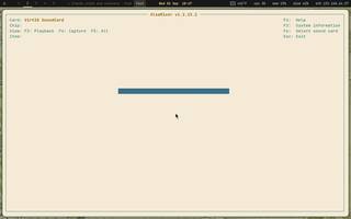 Volume control, running on Copal