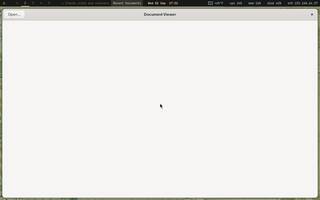 Evince (PDF - full featured), running on Copal