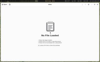 GHex (hex and binary editor), running on Copal