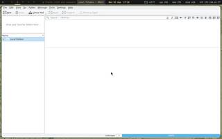 KMail (KDE mail - heavy, pulls in Akonadi), running on Copal