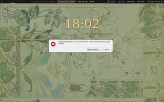 KTouch (typing tutor with a keyboard map), running on Copal