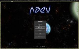 Naev (space sandbox), running on Copal