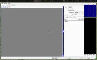 QSSTV (slow-scan television), running on Copal