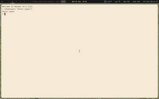 Racket, running on Copal