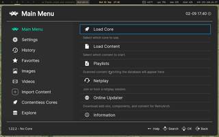 RetroArch (many consoles), running on Copal