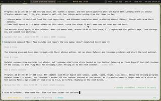 Ristretto (image viewer), running on Copal