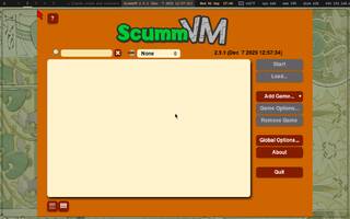 ScummVM (point-and-click adventures), running on Copal