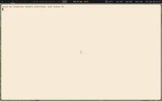Termshark (Wireshark-like TUI), running on Copal