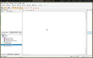 Umbrello (UML diagram editor), running on Copal