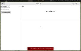 welle.io (DAB+ radio), running on Copal