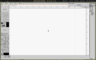 Xfig (vector drawing - classic), running on Copal