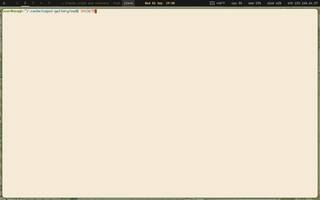 xterm (the original, always works), running on Copal